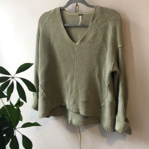 Free People Pullover V-neck Sweater
